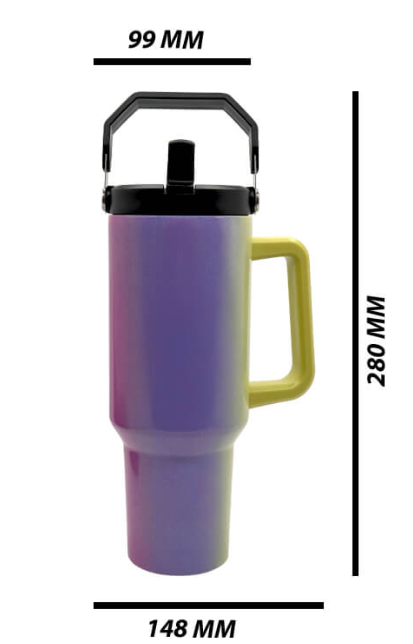 Sub Tumbler big jack rainbow shimmer