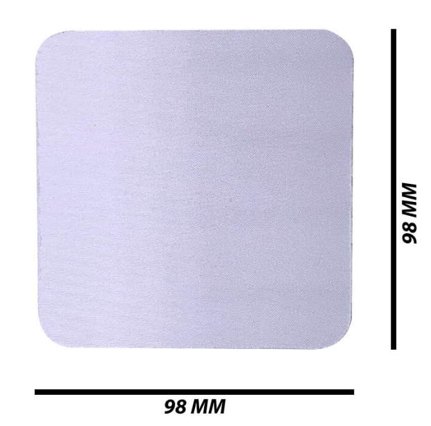 Sublimation square rubber coasters