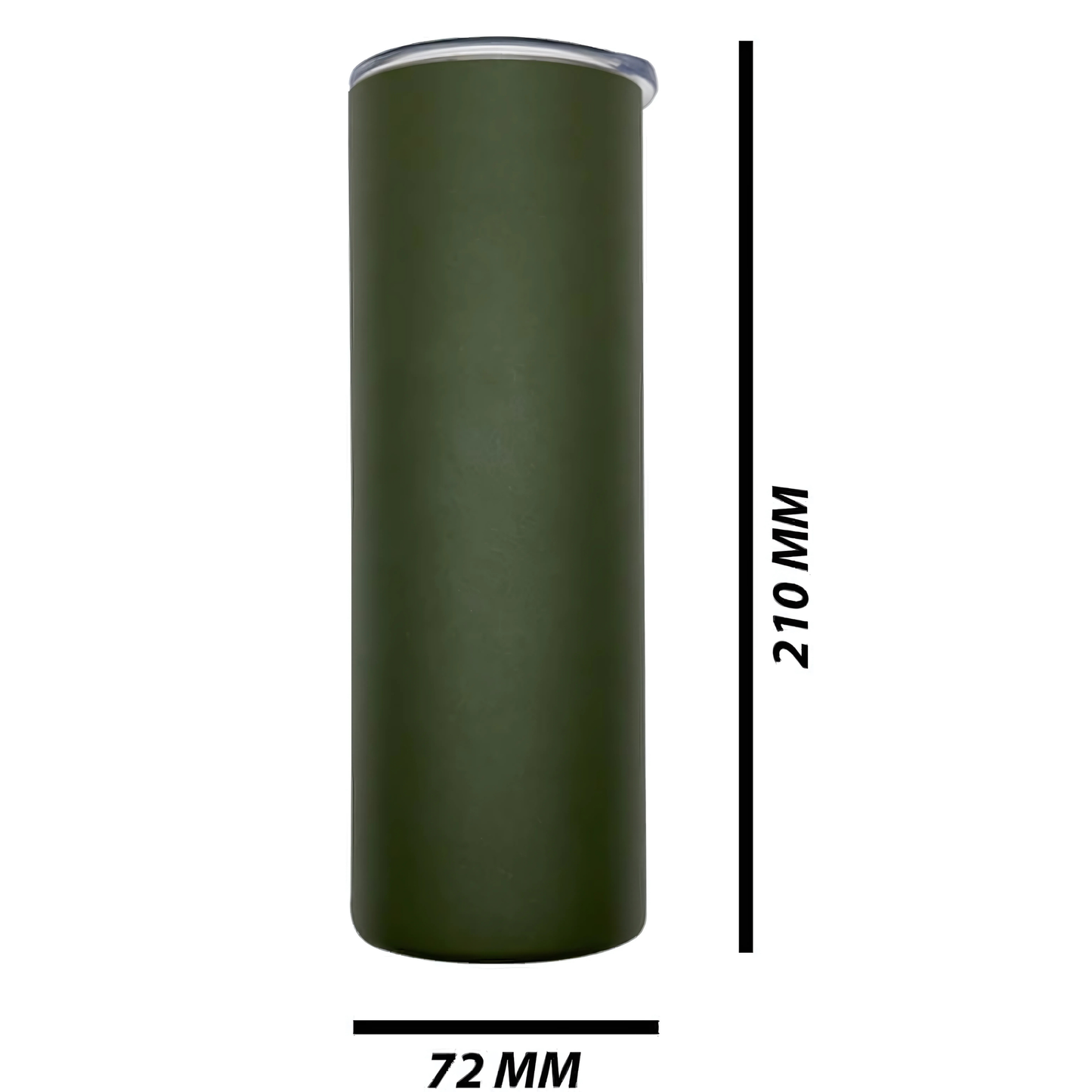 Double wall stainless steel 20oz engraving skinny tumbler Camo