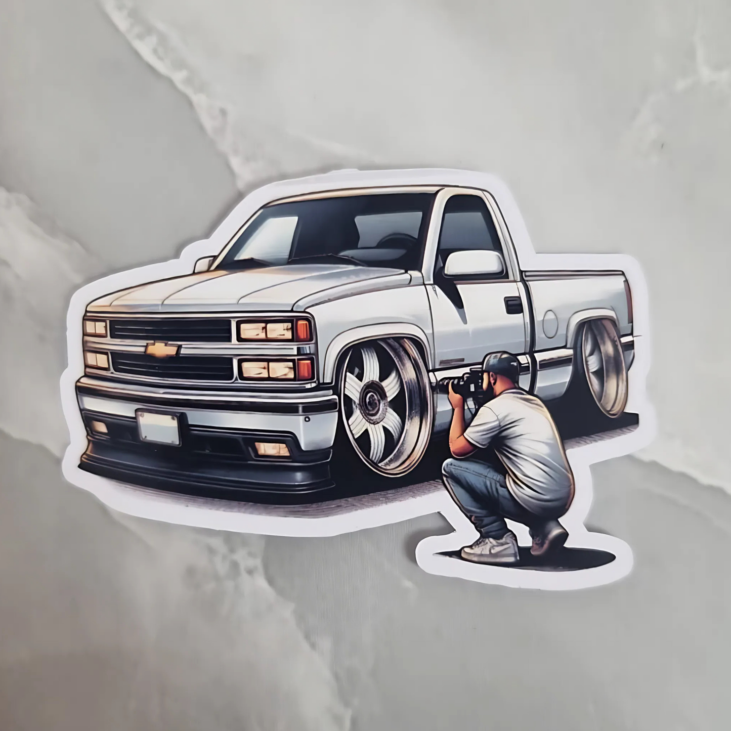 Car printed stickers