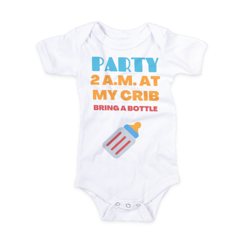 Baby Onesie Party At My Crib
