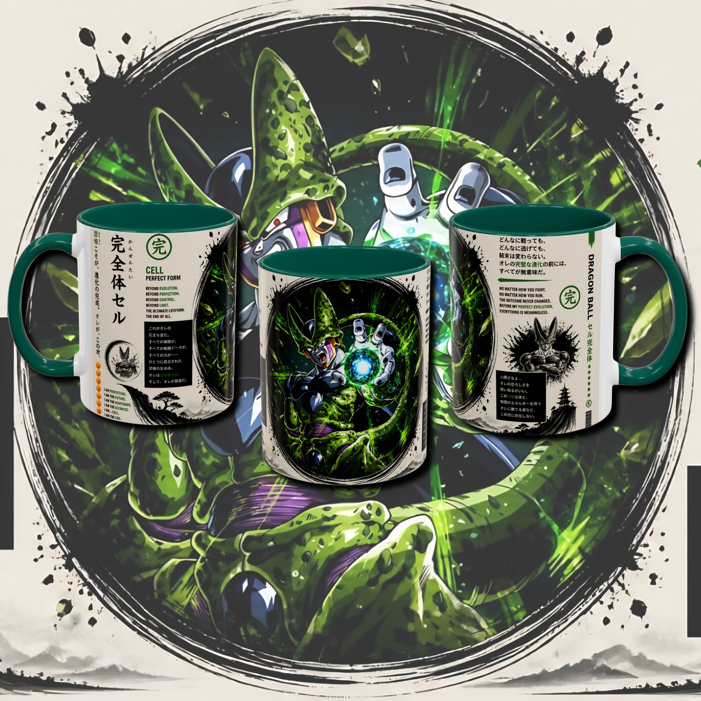 "Fan art" two tone mug.