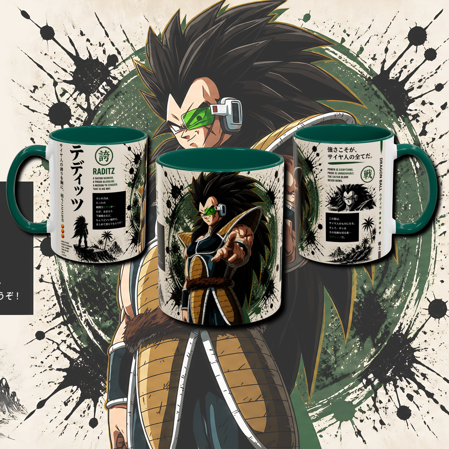 "Fan art" two tone mug.