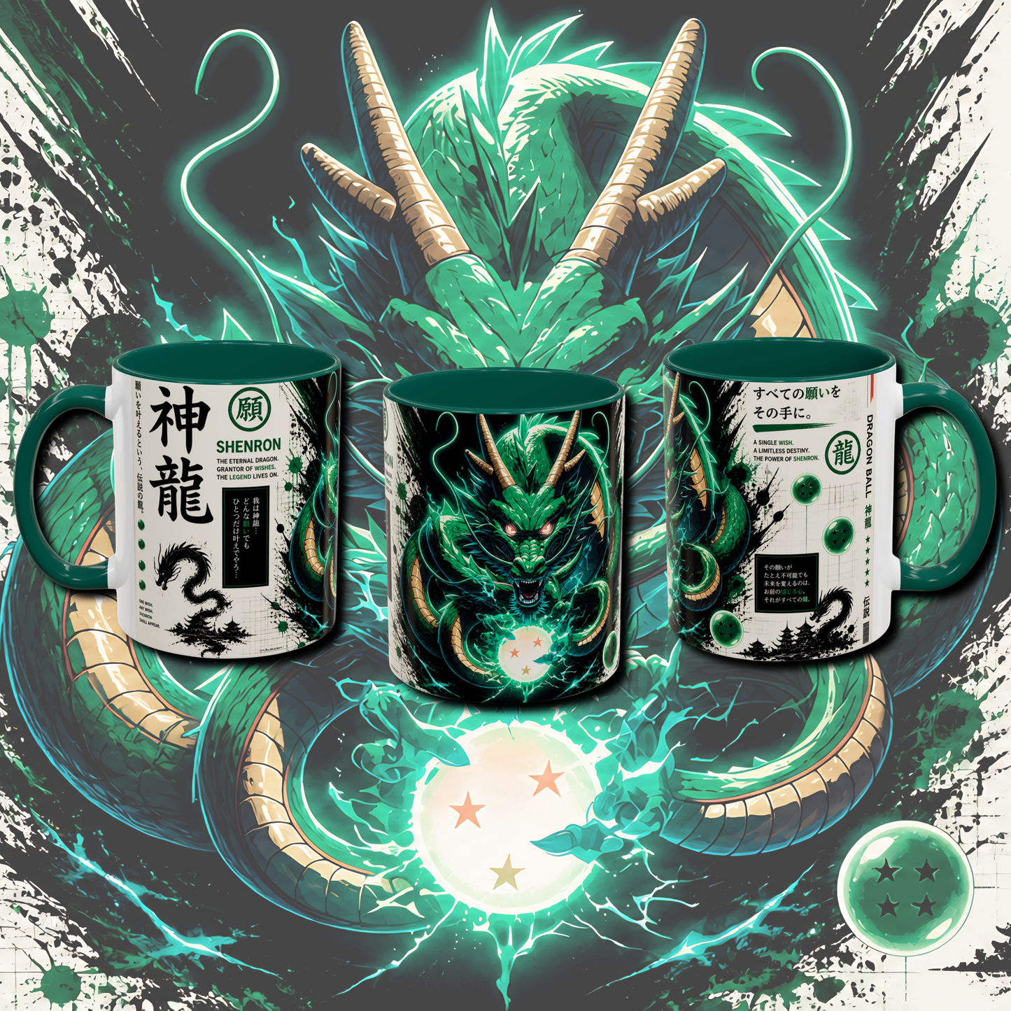 "Fan art" two tone mug.