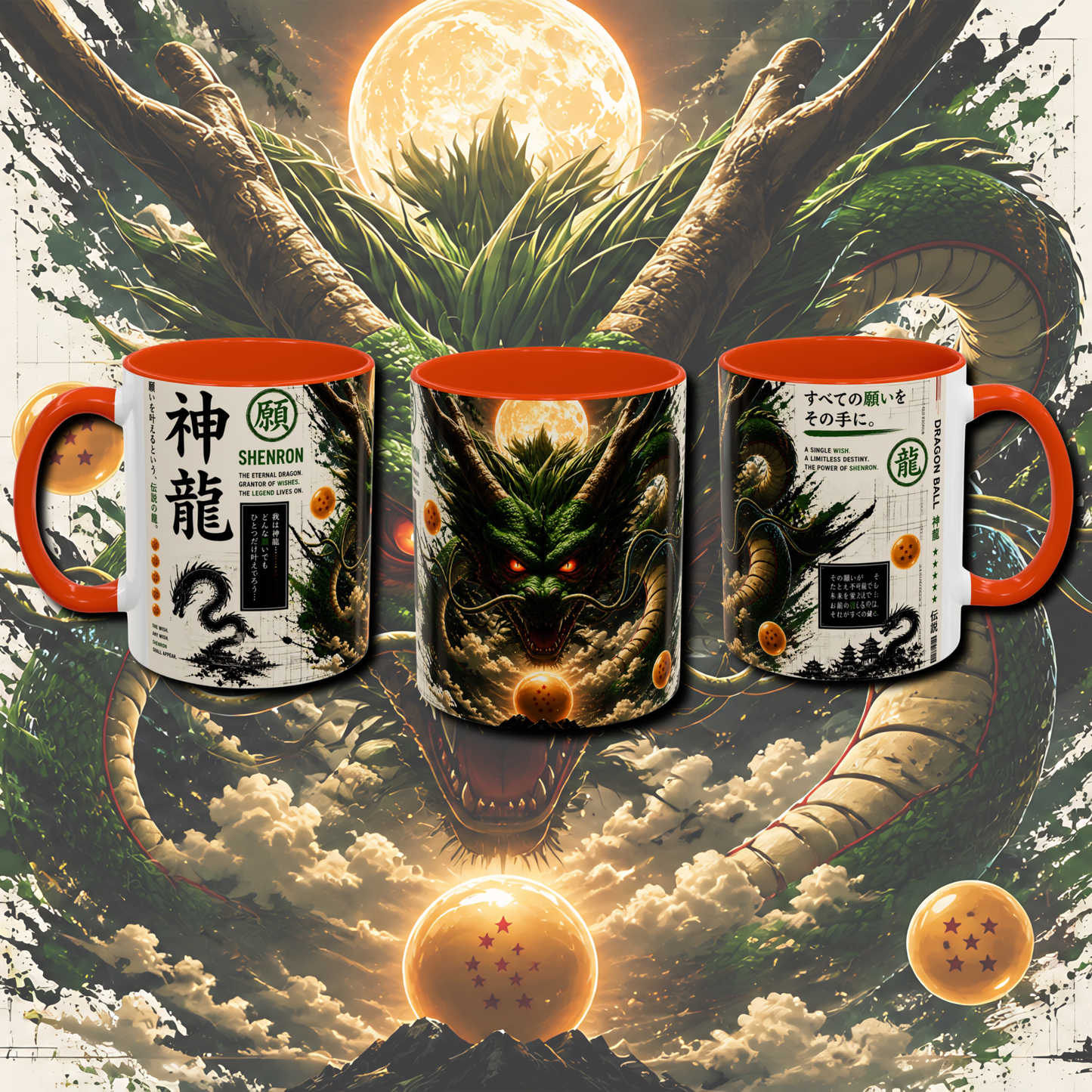 "Fan art" two tone mug.