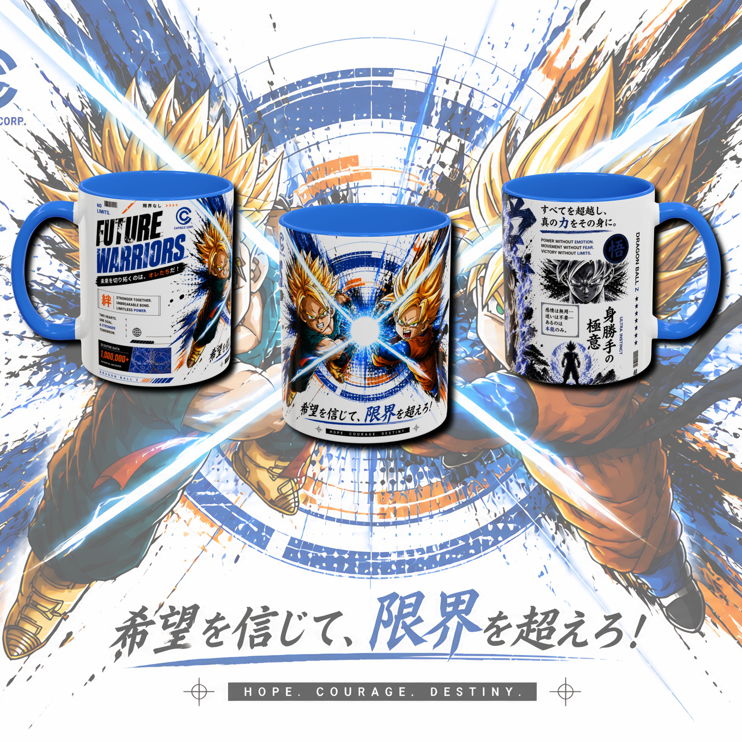 "Fan art" two tone mug.