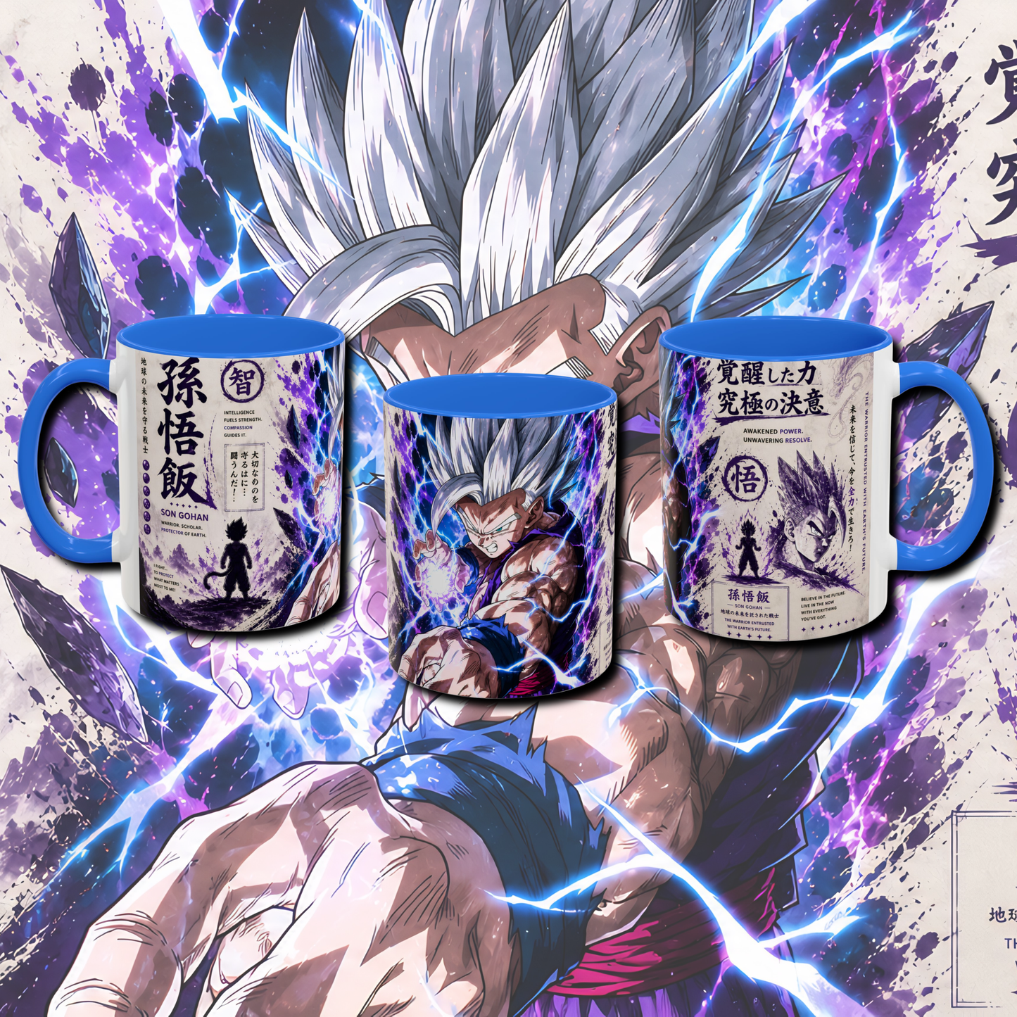 "Fan art" two tone mug.