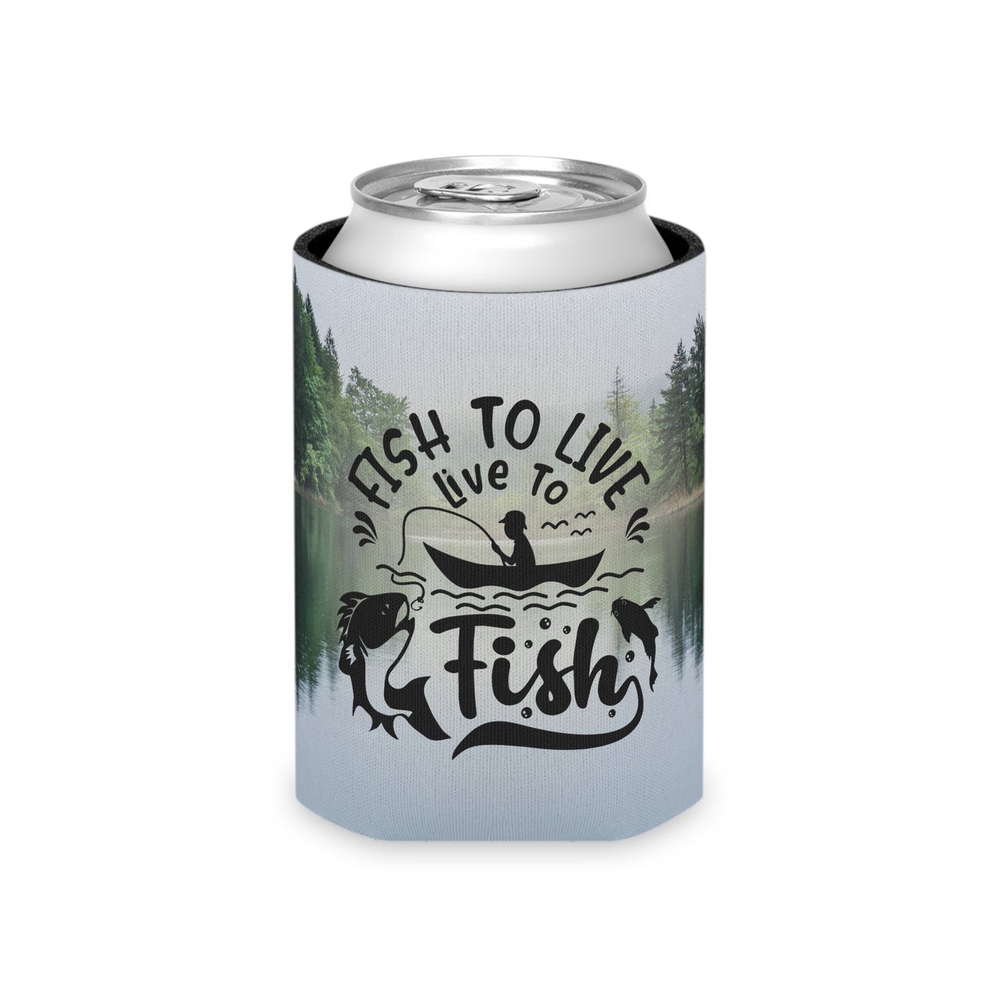 Fish To Live Can Cooler