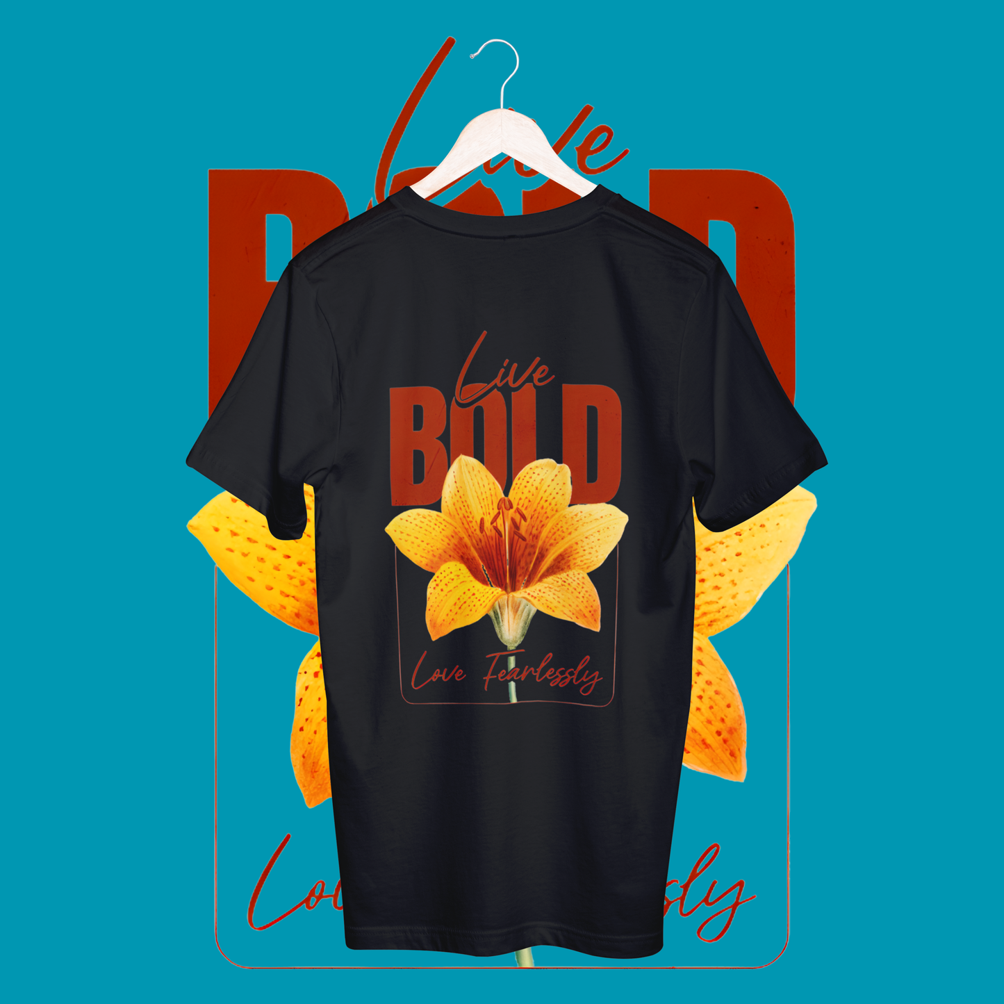 Women's live bold t-shirt