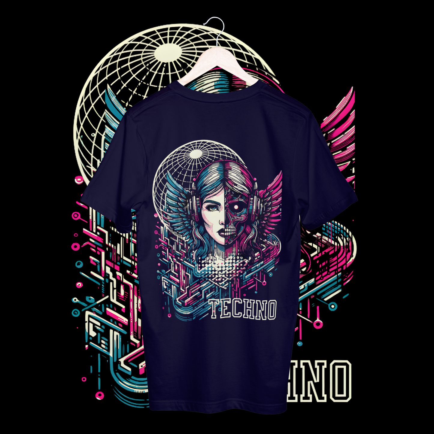 Women's techno t-shirt