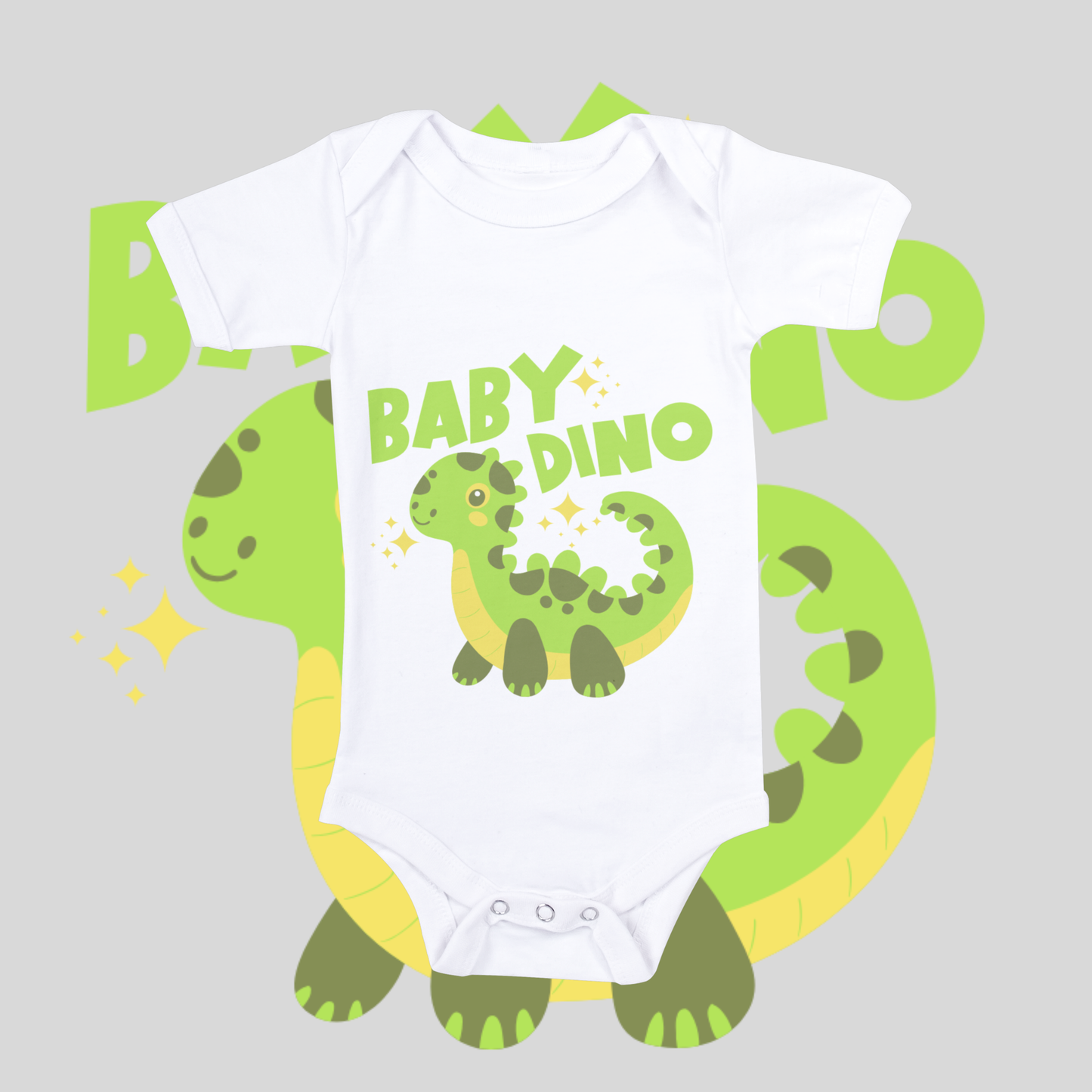 "Baby dino" baby grow.