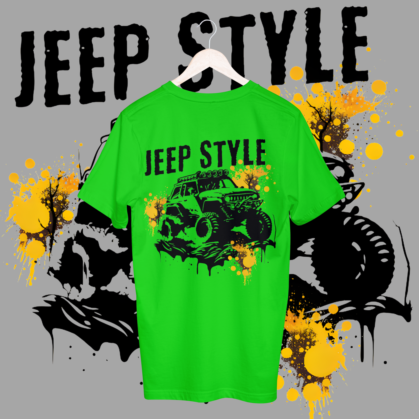 Men's jeep style T-shirt