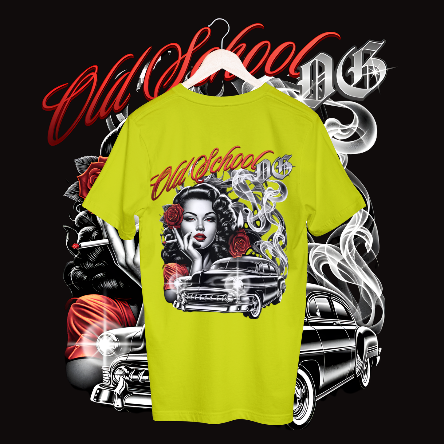 Men's old school T-shirt