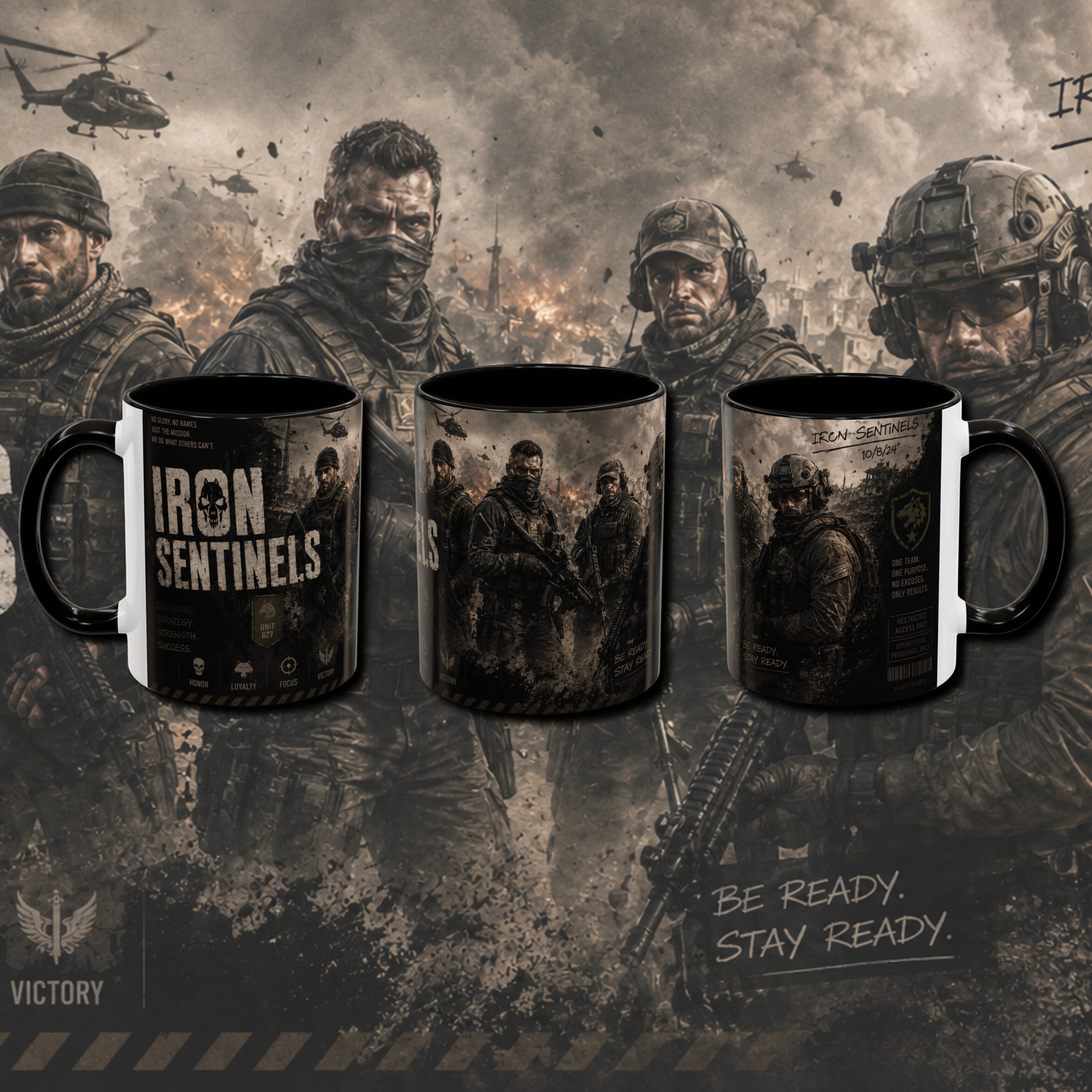"Gaming" two tone mug.