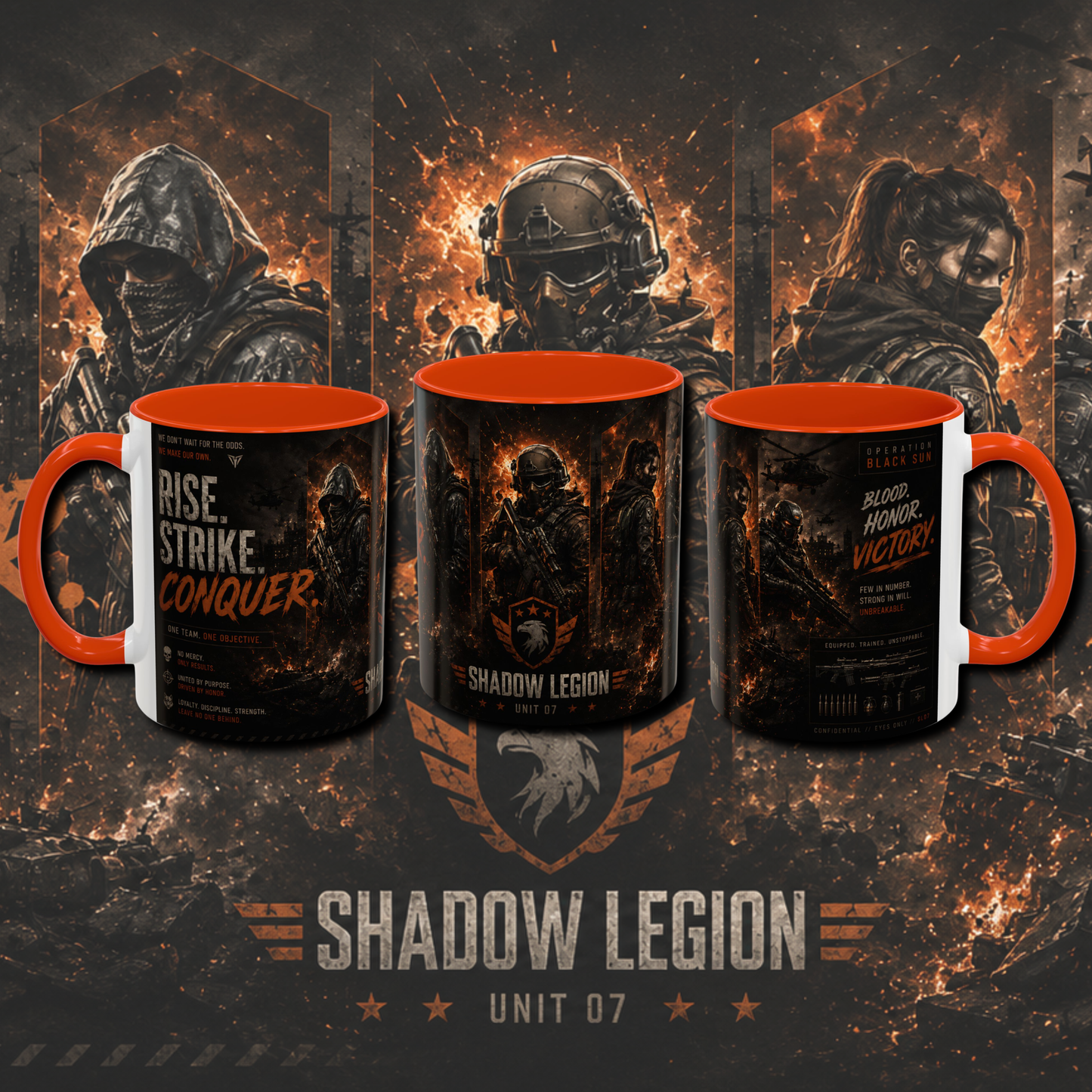 "Gaming" two tone mugs.