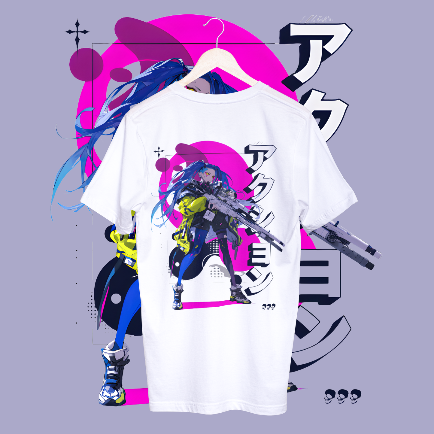 women's jinx fan art T-shirt