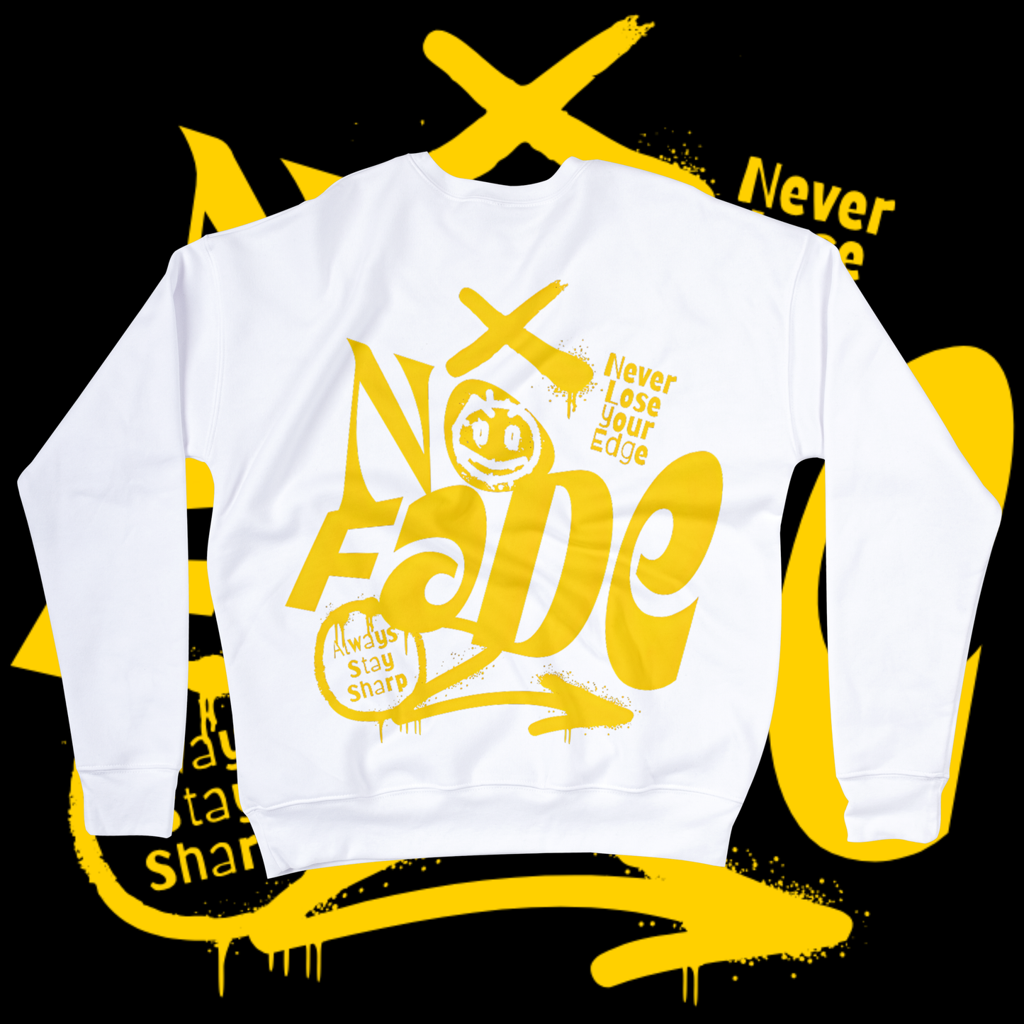 Men's "fade" sweatshirt.