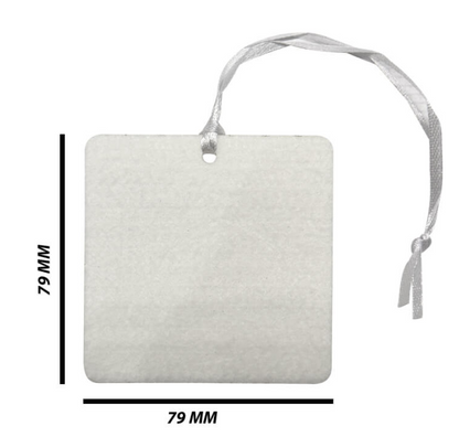 Square Felt Air freshener(10)