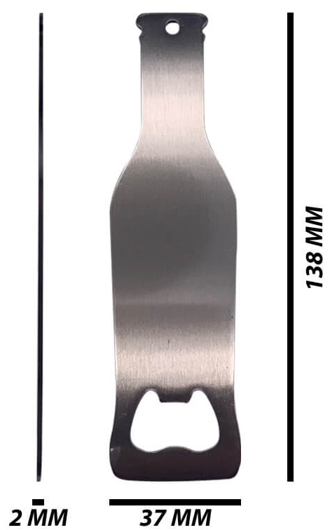 Bottle shape opener