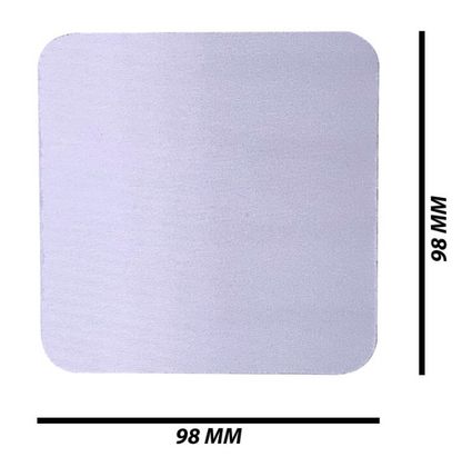 Sublimation square rubber coasters