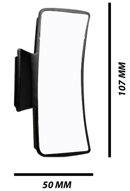 Plastic Sublimation Hair Clip Black