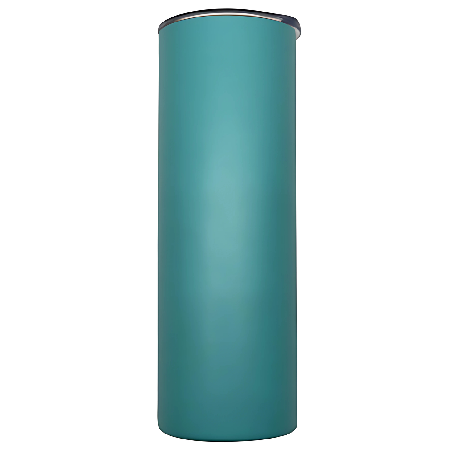 Double wall stainless steel 20oz engraving skinny tumbler ocean blue