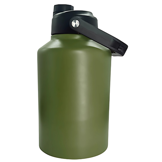Double Wall Stainless Steel Engraving 128oz (3.8L) Camper Plus Water Tank Camo