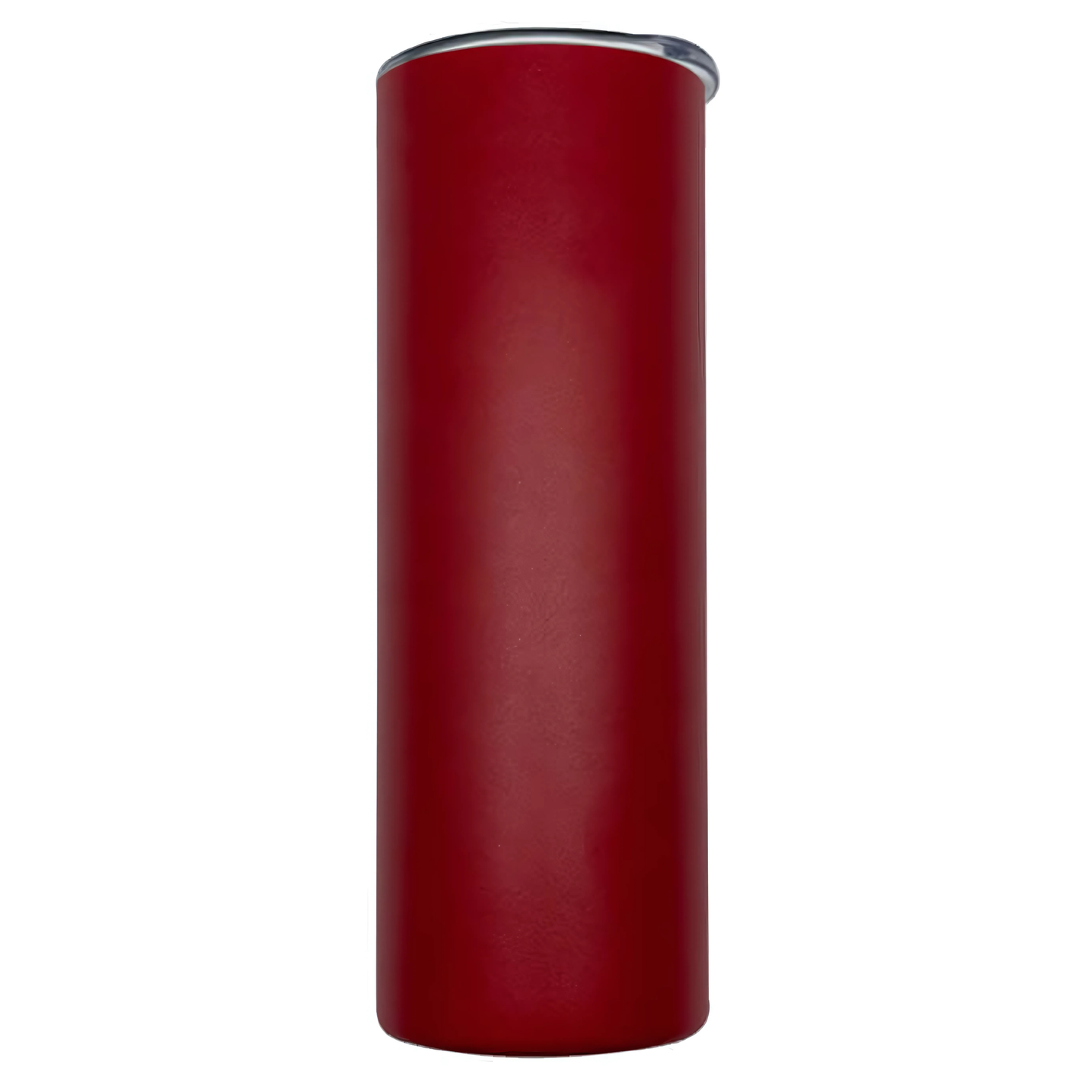 Double wall stainless steel 20oz engraving skinny tumbler red
