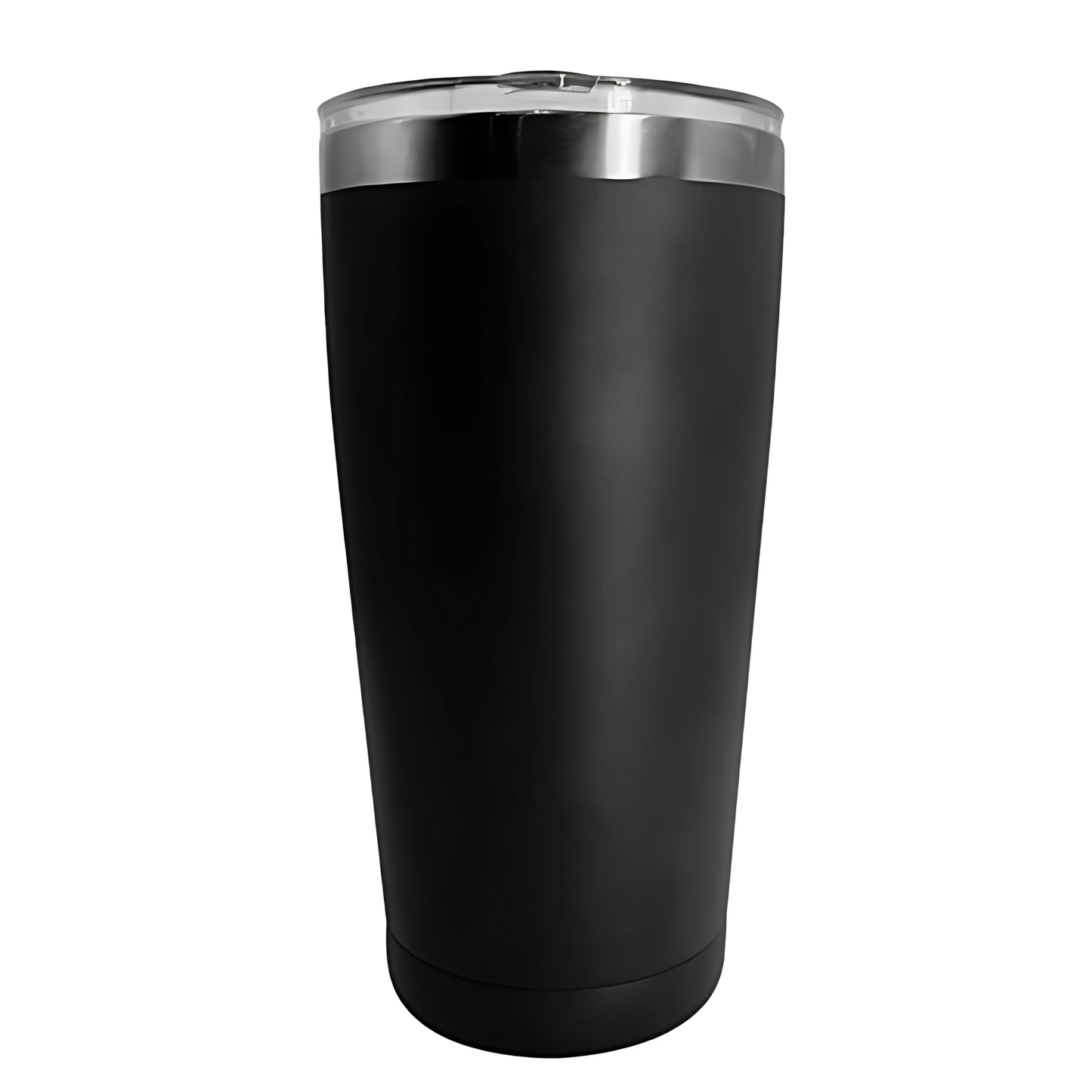Double wall stainless steel engraving brandy tumbler black
