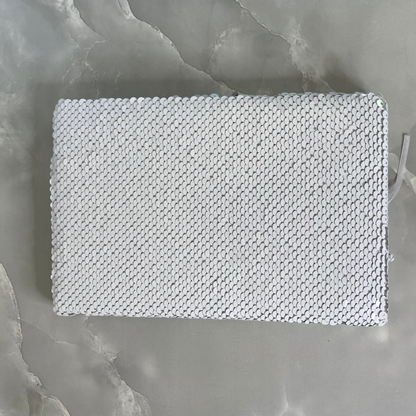 A5 Silver Sequin Notebook