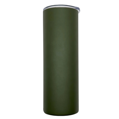 Double wall stainless steel 20oz engraving skinny tumbler Camo