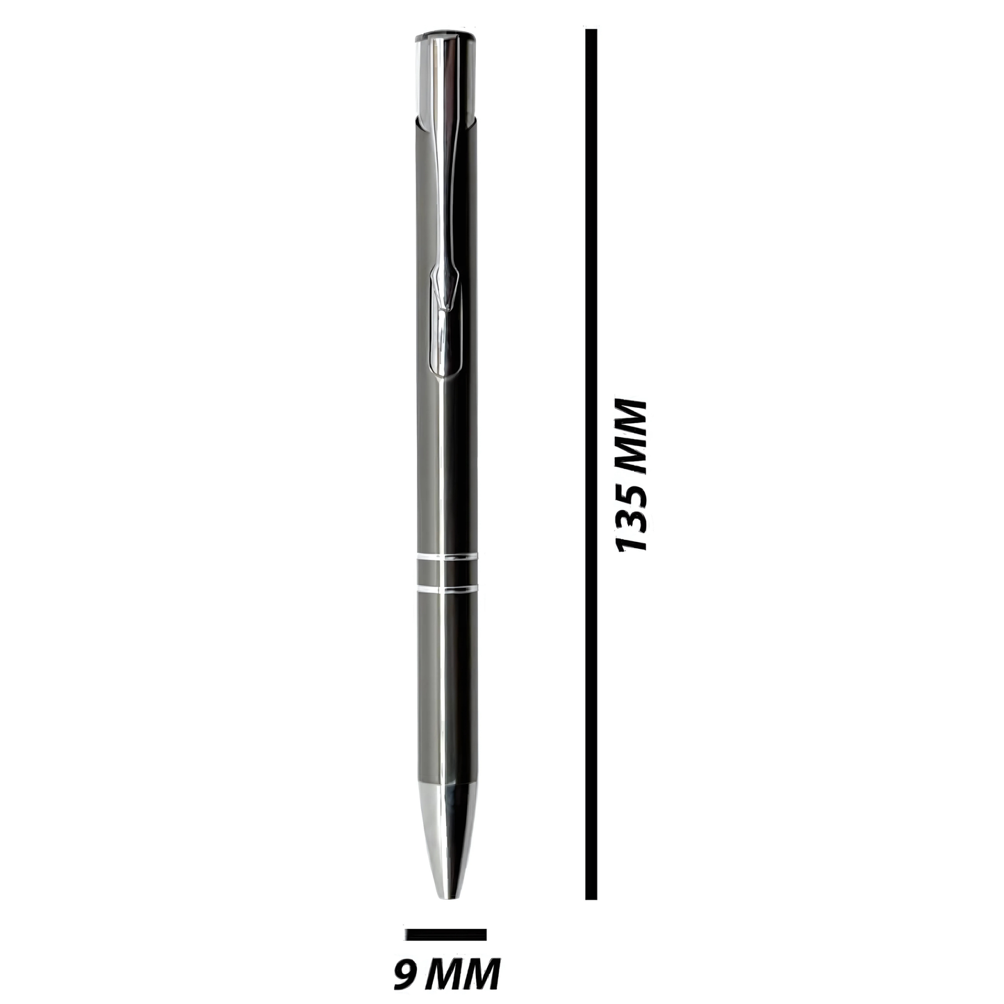 Engraving Oxford Ballpoint Pen Grey