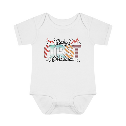 Baby's First Christmas Bodysuit for Infants - Adorable Holiday Outfit
