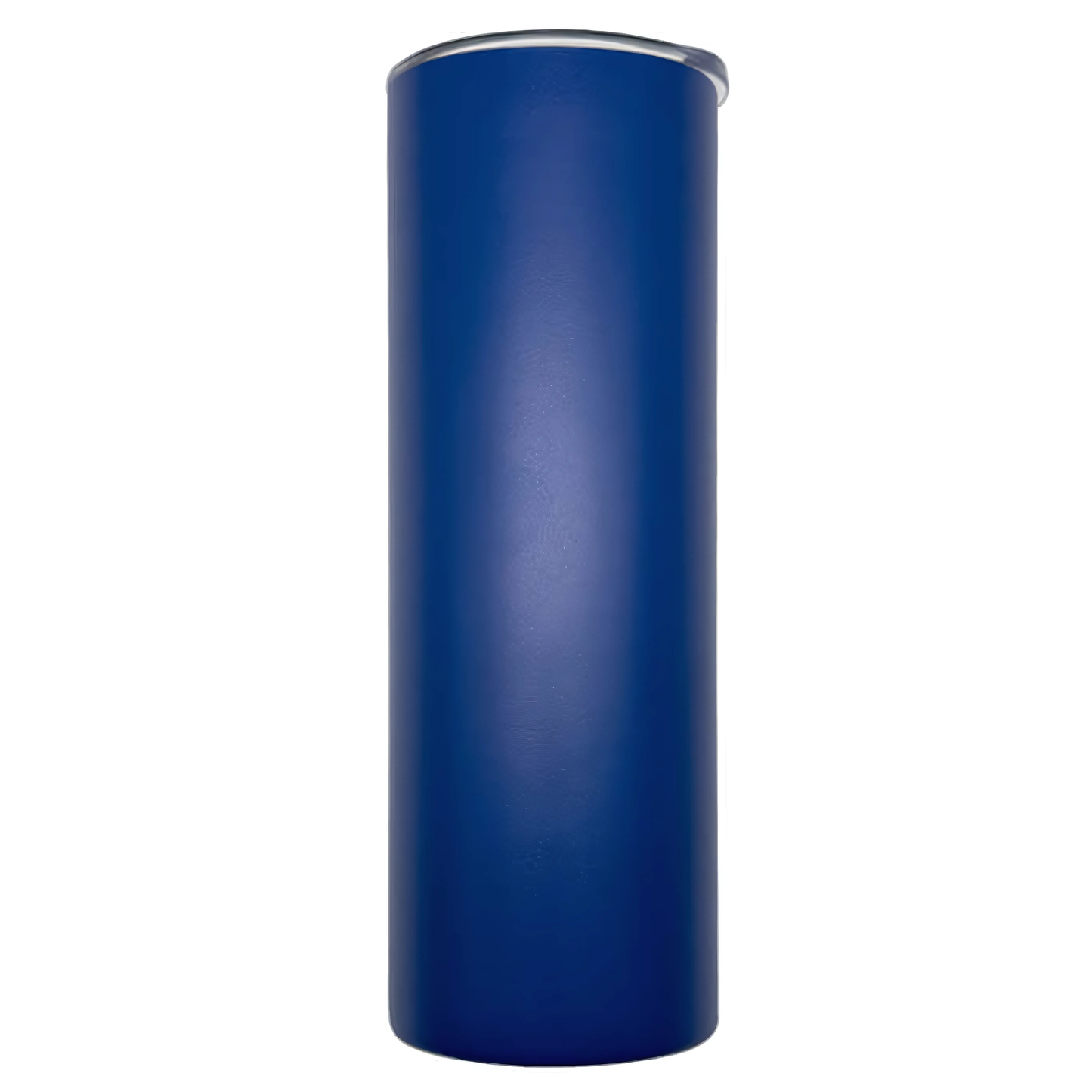 Double wall stainless steel 20oz engraving skinny tumbler royal blue