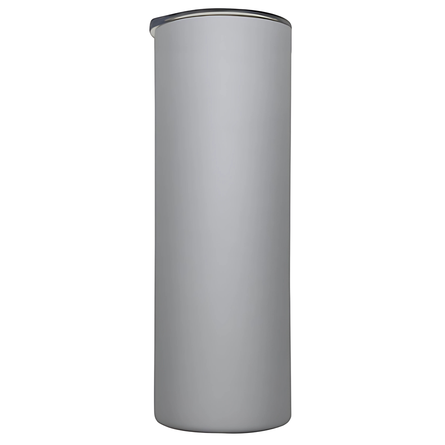 Double wall stainless steel 20oz engraving skinny tumbler white