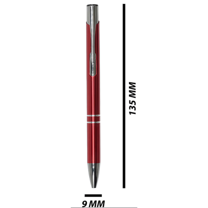 Engraving Oxford Ballpoint Pen Red