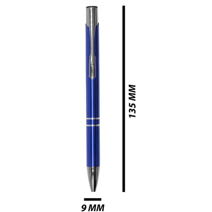 Engraving Oxford Ballpoint Pen Royal Blue