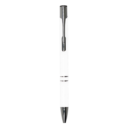 Engraving Oxford Ballpoint Pen White
