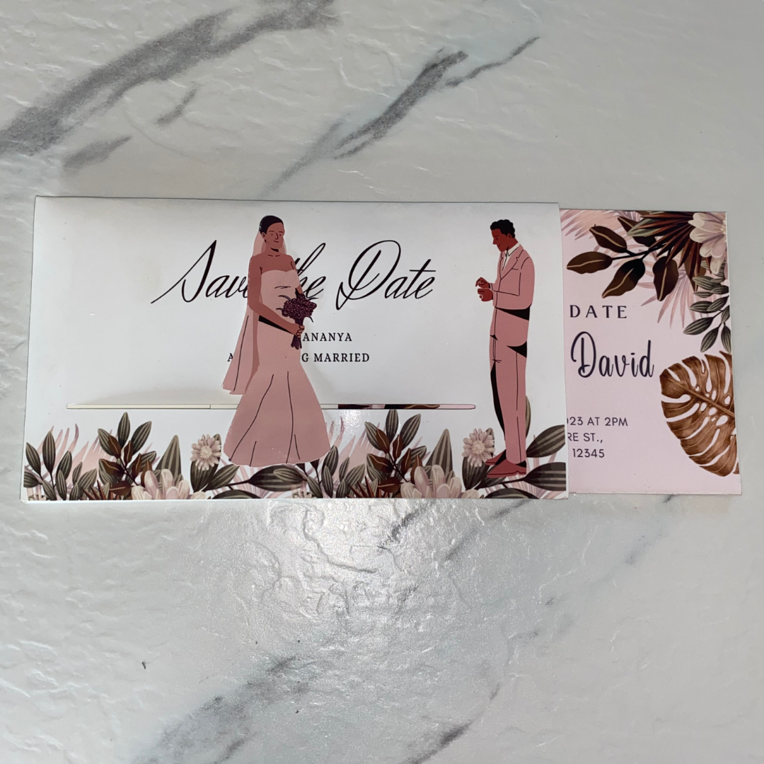Slide Wedding Invitation