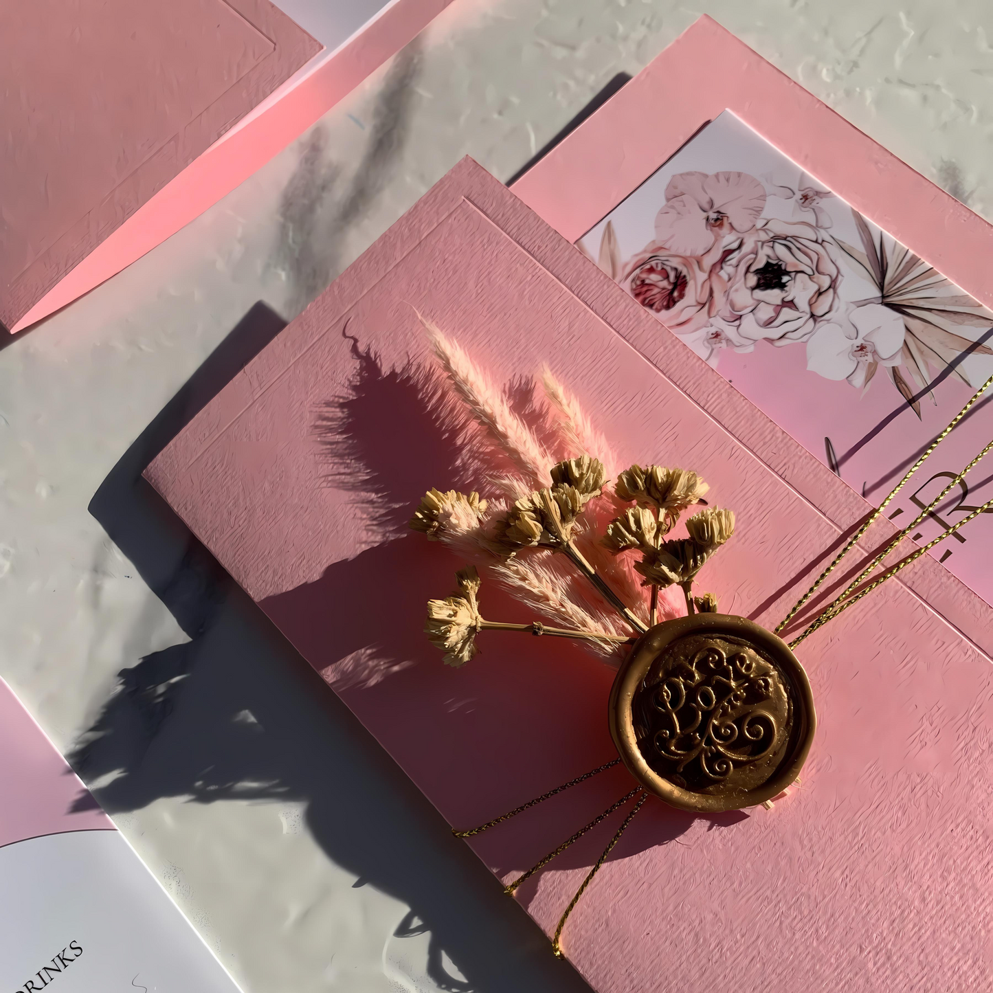 Pink Wedding Invitations