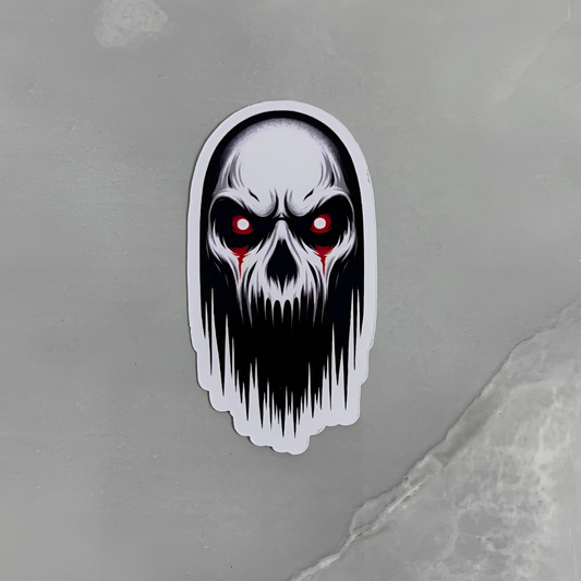 Skull printed stickers