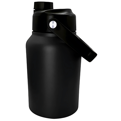 Double Wall Stainless Steel Engraving 64oz (1.9L) Camper Water Tank Black