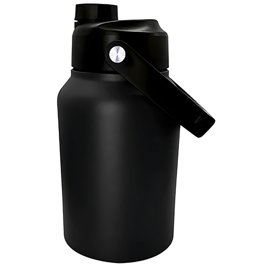 Double Wall Stainless Steel Engraving 64oz (1.9L) Camper Water Tank Black