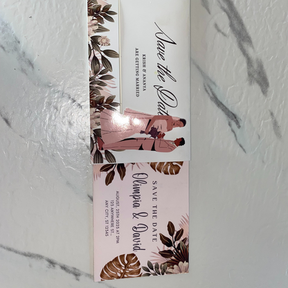 Slide Wedding Invitation