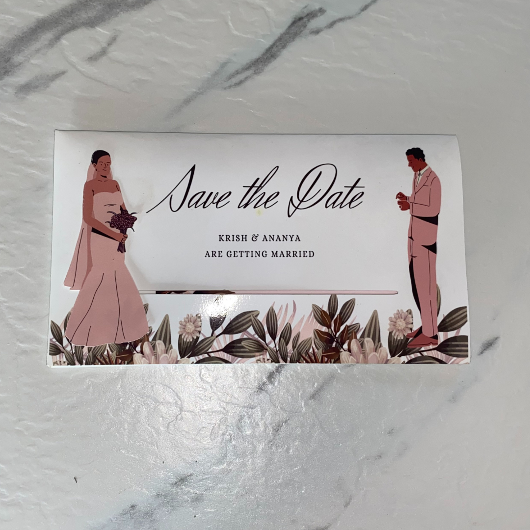 Slide Wedding Invitation