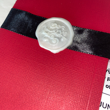 Red Wedding Invitation