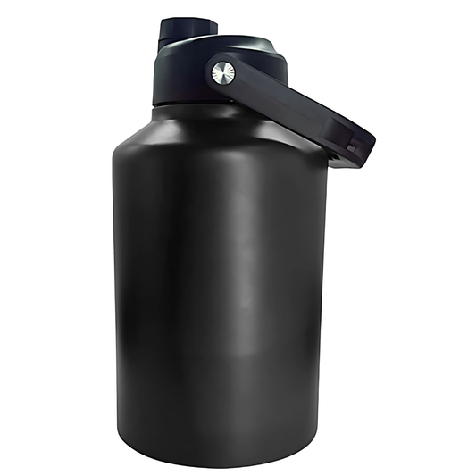 Double Wall Stainless Steel Engraving 64oz (1.9L) Camper Water Tank Black