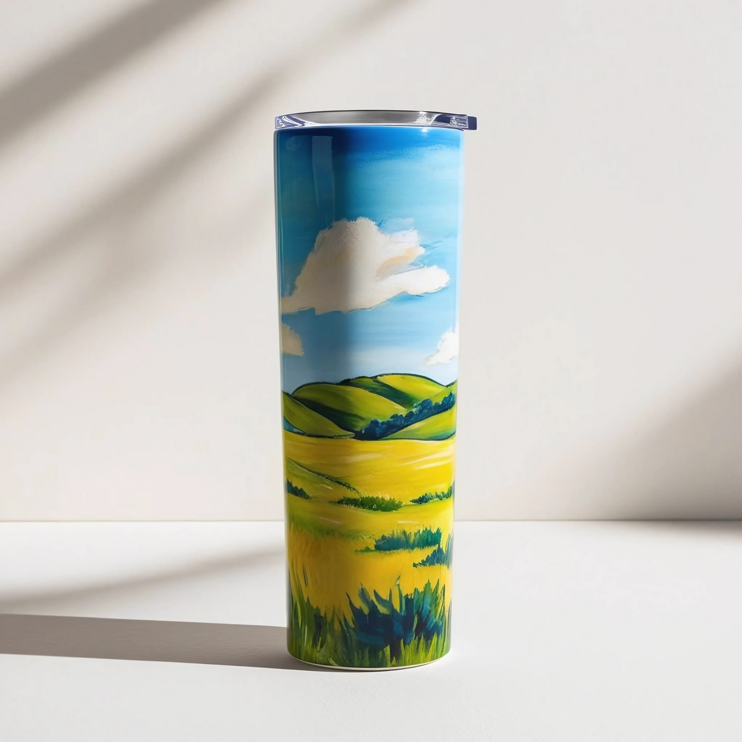 Skinny tumbler 20oz landscape print