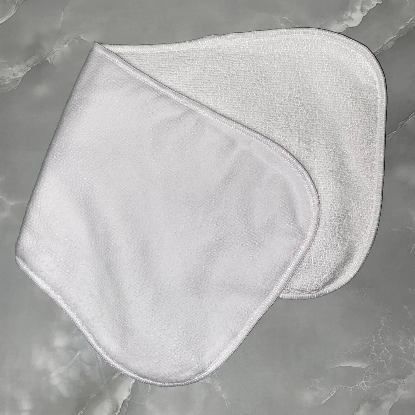 Sublimation Polyester Baby Bib White