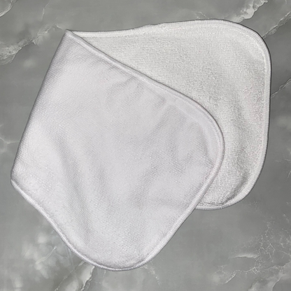 Sublimation Polyester Baby Bib White